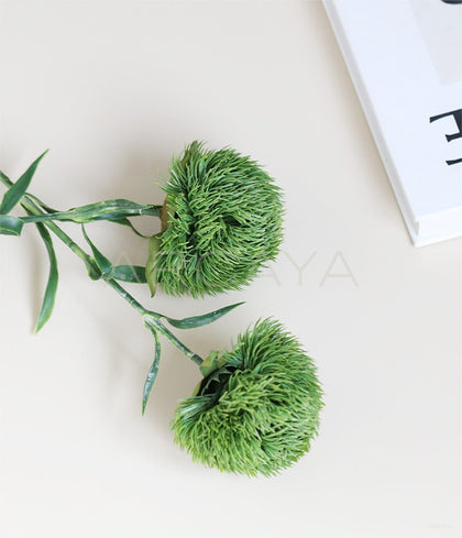 Green Dianthus Artificial Flower Arrangement - scene