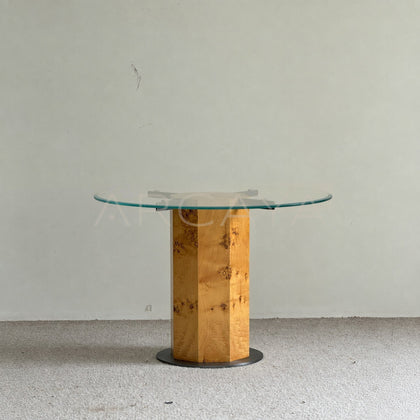 Burl Veneer Mid Century Coffee Table - main