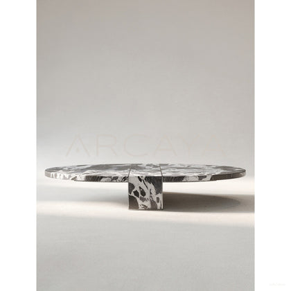 Aston Minimalist Marble Coffee Table Series - scene