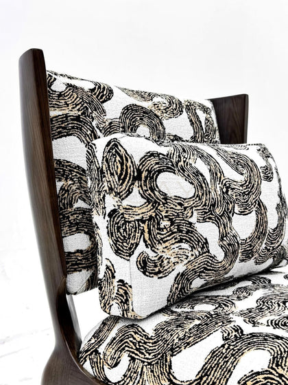 Solid Wood Lounge Chair - detail