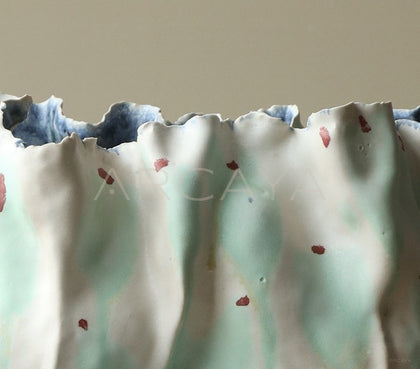 Jingdezhen Wabi Sabi Handmade Floor Vase - scene