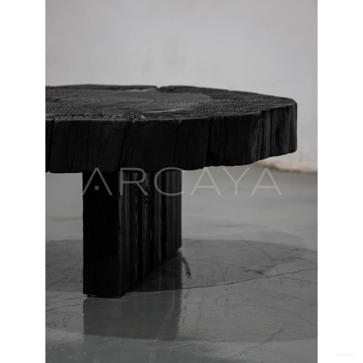 Solid Wood Tea Table in detail