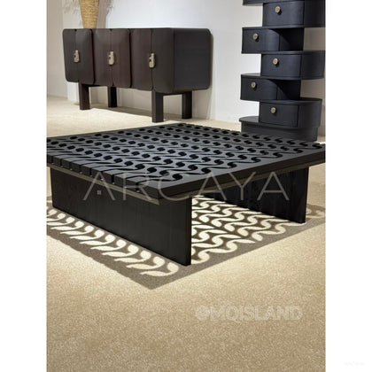 Black Light Play Coffee Table - scene