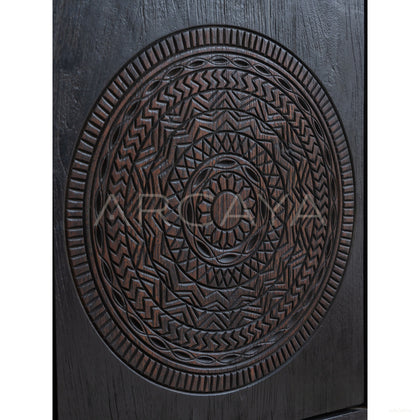 Teak Small Side Cabinet - scene
