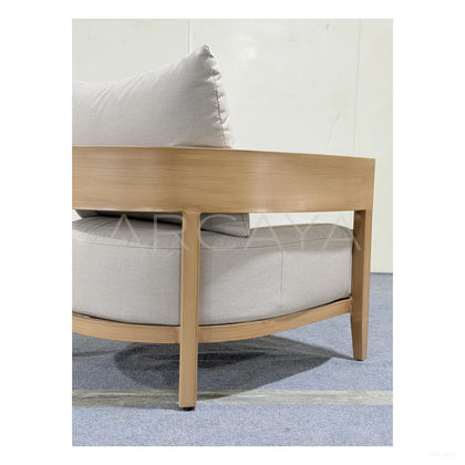 Balmain Aluminum Outdoor Sofa - scene