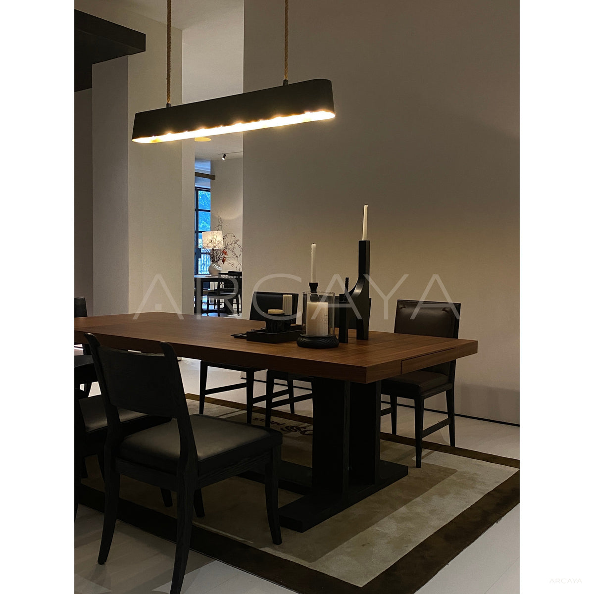 Colonie Dining Table in detail