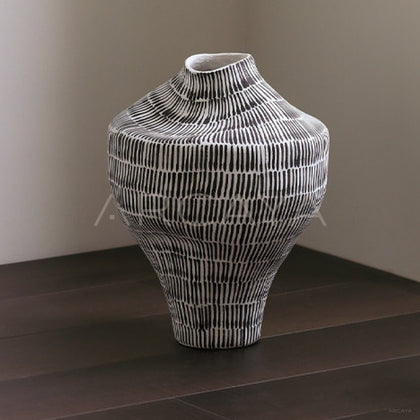 Chinese Wabi Sabi Floor Jar Vase Jingdezhen - main