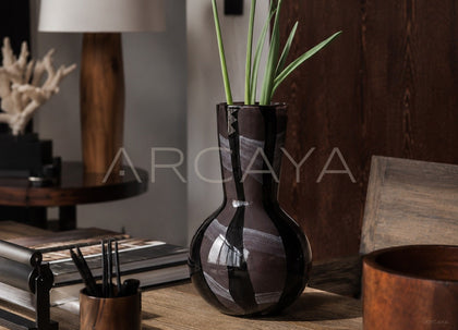 Swirl Glass Vase - scene