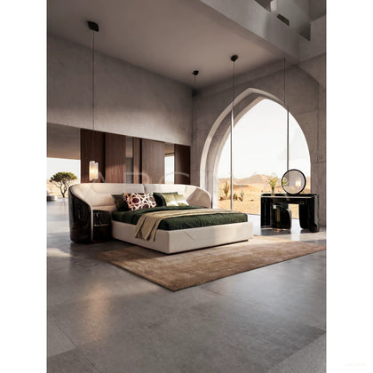 Supreme Ebony Yujing Bed - scene