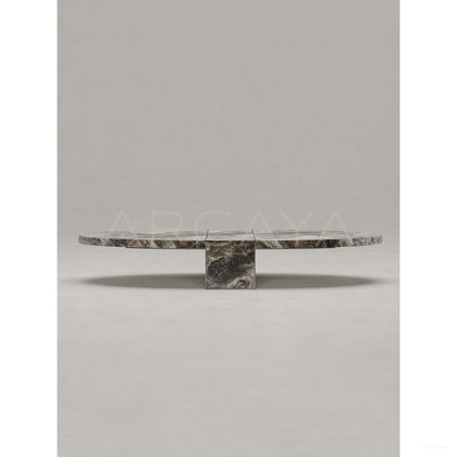 Aston Minimalist Marble Coffee Table Series - scene