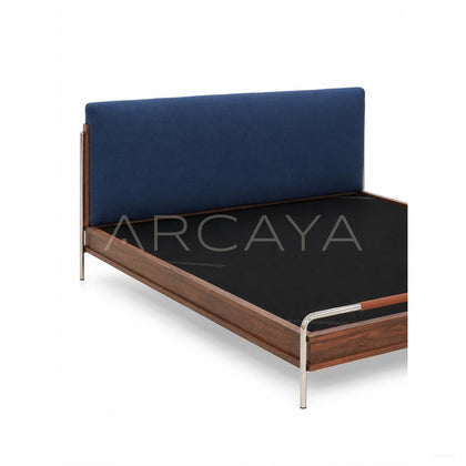 Leon Natural Material Bed - scene