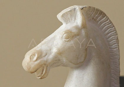Horse Bookend Ornament - scene