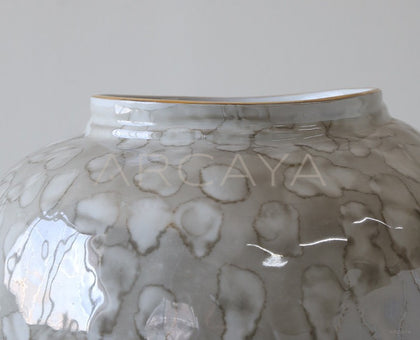 Jingdezhen Wabi Sabi Large Floor Jar Vase - scene