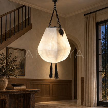 Aston Yunling Marble Pendant Lamp - scene