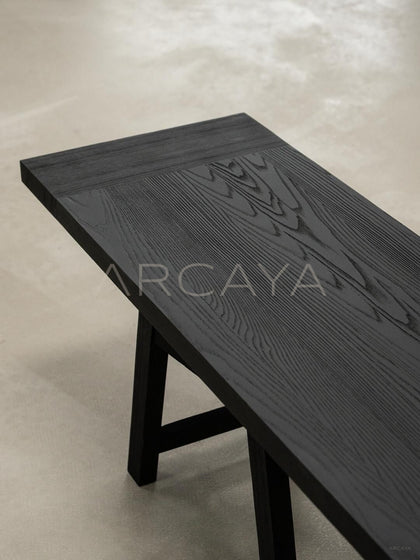 Ubud Dining Bench Entryway Bench - detail