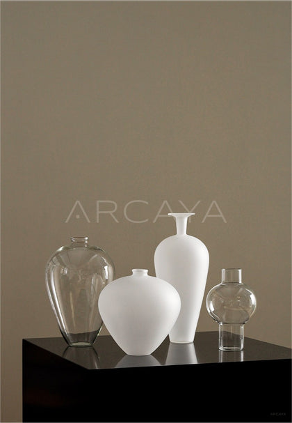 New Chinese Clear Glass Art Vase - scene