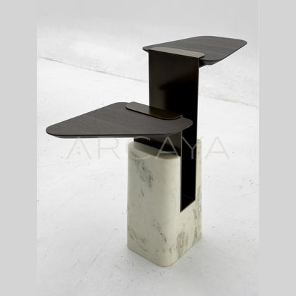 Sculptural Irregular Side Table - scene