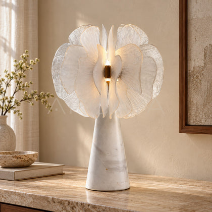 Ginkgo Flower Leaf Table Lamp 80621 - main