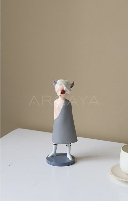 Fruit Candy Character Sculpture — Four Designs - scene