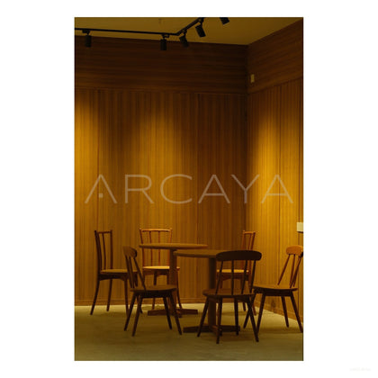 Solid Wood Bar Counter — Storage - scene