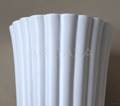 French Mid Century Ceramic Art Vase - photo
