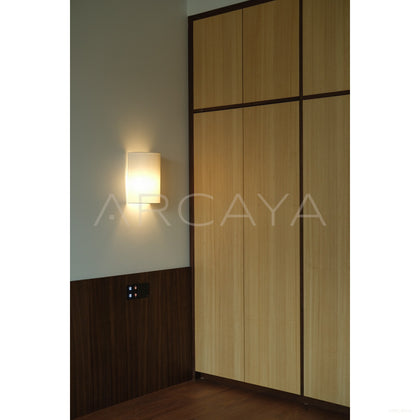 Solid Wood Cotton Linen Material Study — Doors & Partitions - scene