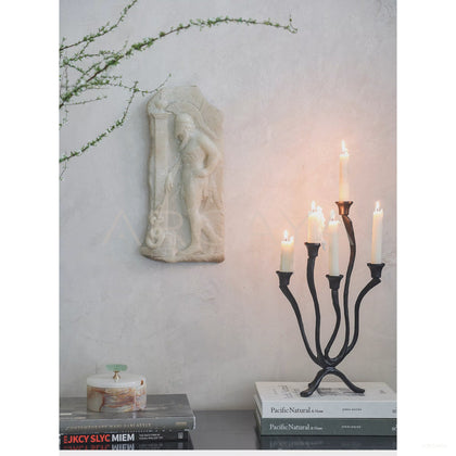 Faux Jade Relief Wall Hanging — Artwork - scene
