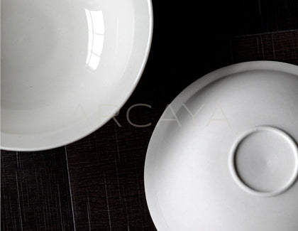 Sunxun Collab Minimalist Plain Conical Bowl - scene