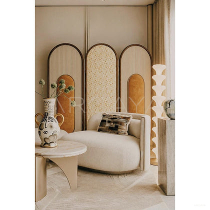 Magazine Style Living Room Folding Screen - scene