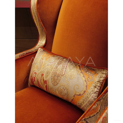 Legacy 28 Single Sofa Golden Orange - scene