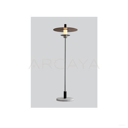 Amber Disc Floor Lamp 80516 - scene