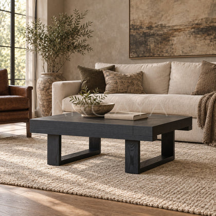 Old Money Style Coffee Table - scene