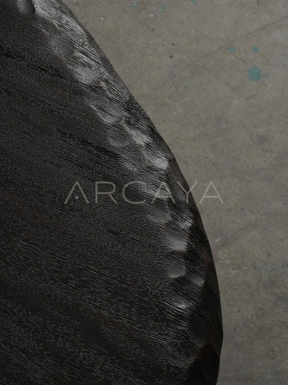 Textured Distressed Coffee Table - detail
