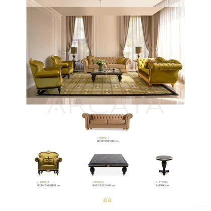 Royal Touch Classic Sofa - scene