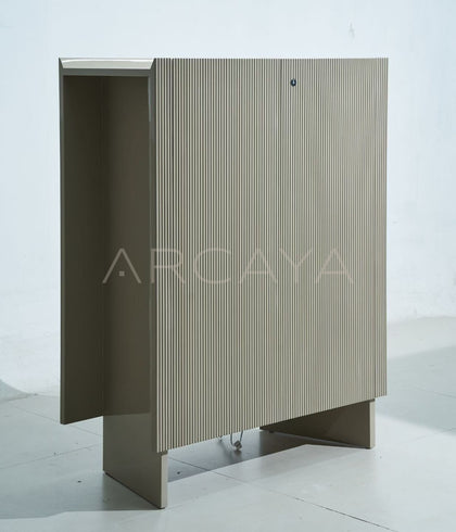 Klein Blue Lacquered Storage Cabinet - scene