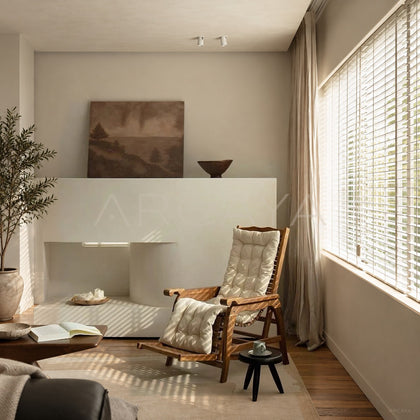 Extendable Rattan Recliner Chair - main
