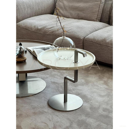 Yuanman Round Coffee Table - scene