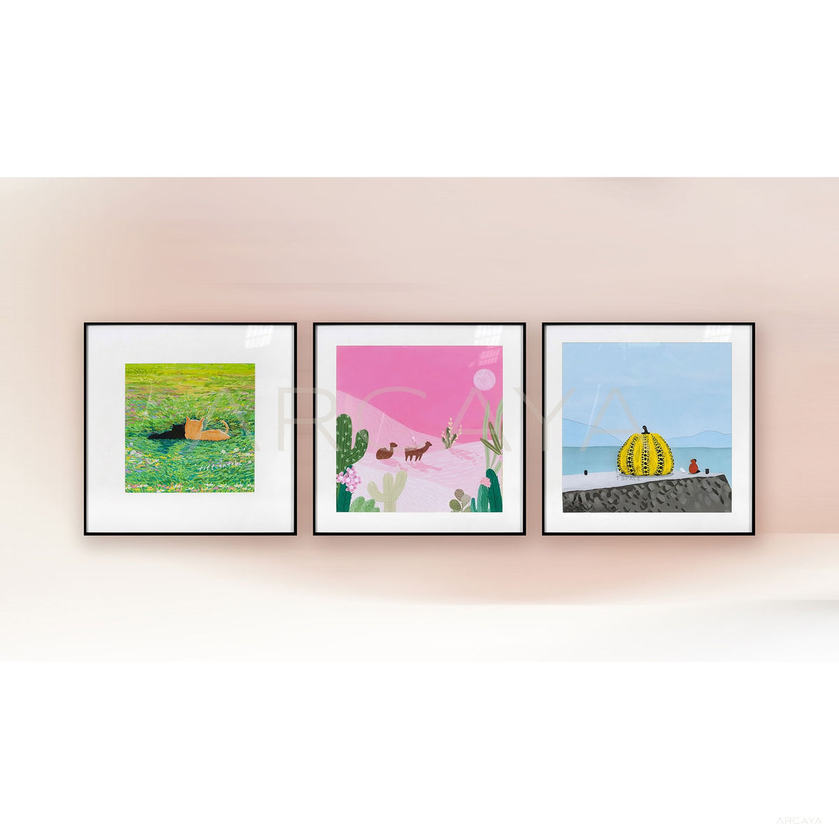 Wall Art Set 2503D0109 in detail