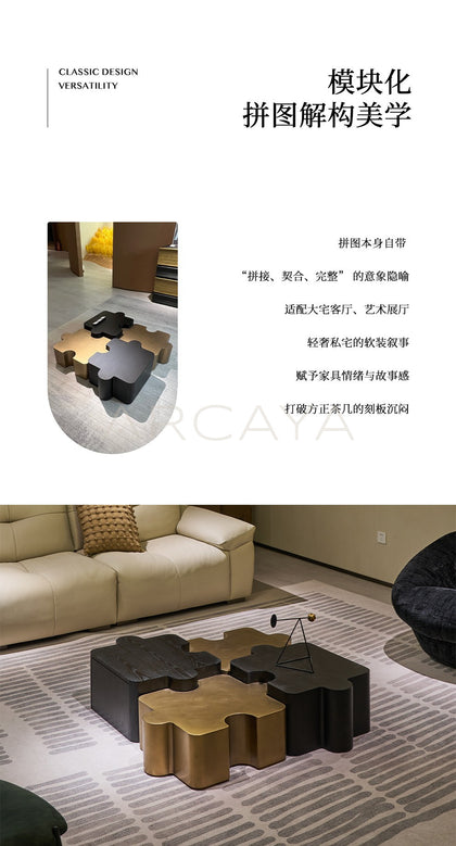 Puzzle Coffee Table - scene