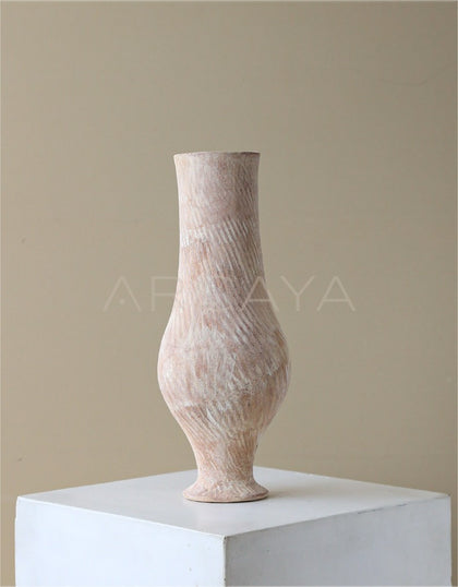Dadan Wabi Sabi Jingdezhen Earthen Jar Vase - scene
