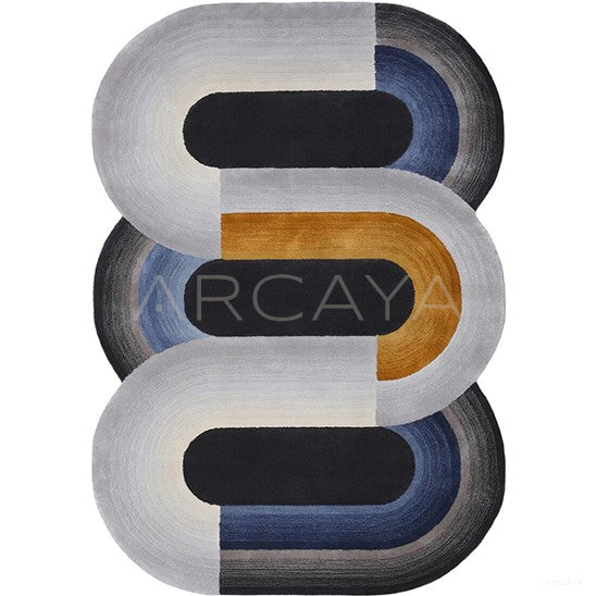 Custom Hand Tufted Rug Dsm P051 C09 in detail