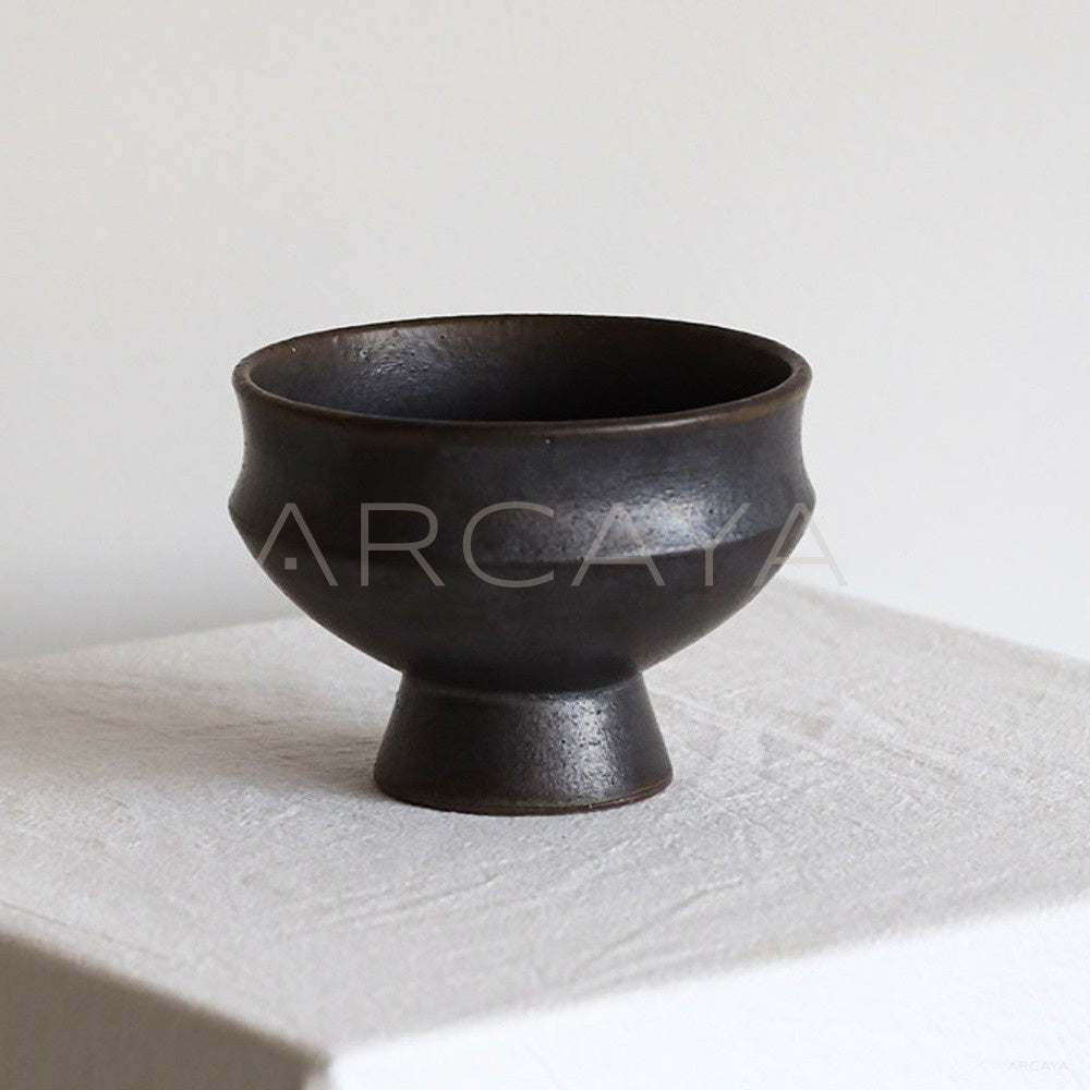 Amu Collab Vintage Footed Ceramic Bowl - main