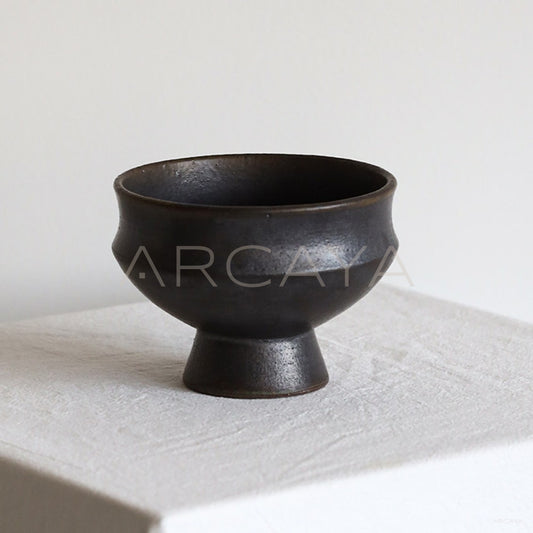 Amu Collab Vintage Footed Ceramic Bowl - main