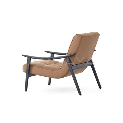 Fynn Wood Lounge Chair - scene