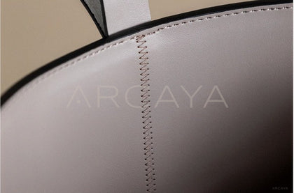 Handwoven Leather Laundry Basket With Handles - scene