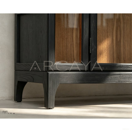 Dome Arch Glass Cabinet - scene