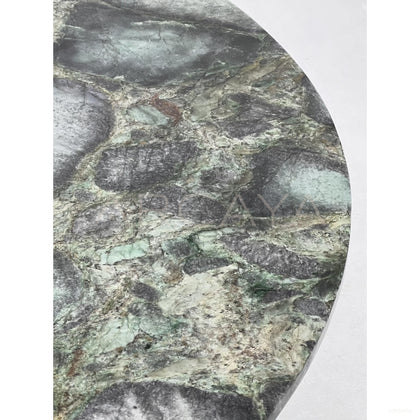 Rose Gold Stone Round Table Lazy Susan - scene