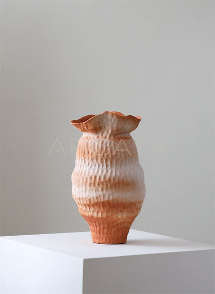 Jingdezhen Large Wabi Sabi Floor Jar - scene