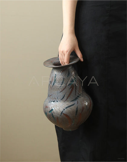 Dadan Designer Handmade Wabi Sabi Vase - scene