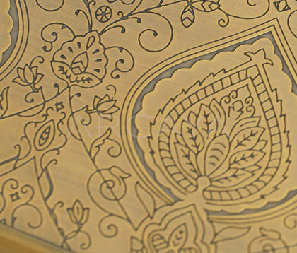 Brass French Tray - scene